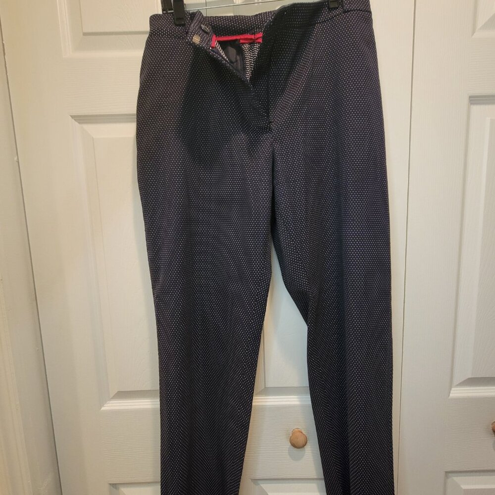 TOMMY HILFIGER SUIT Fitted Single-breasted Blazer w/ Matching Pants Sz 10 - Picture 13 of 16